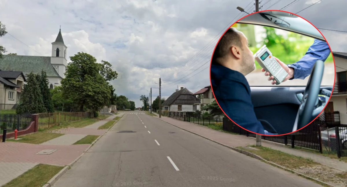 Pijany kierowca zatrzymany w Obrytem. Ponad promil alkoholu we krwi