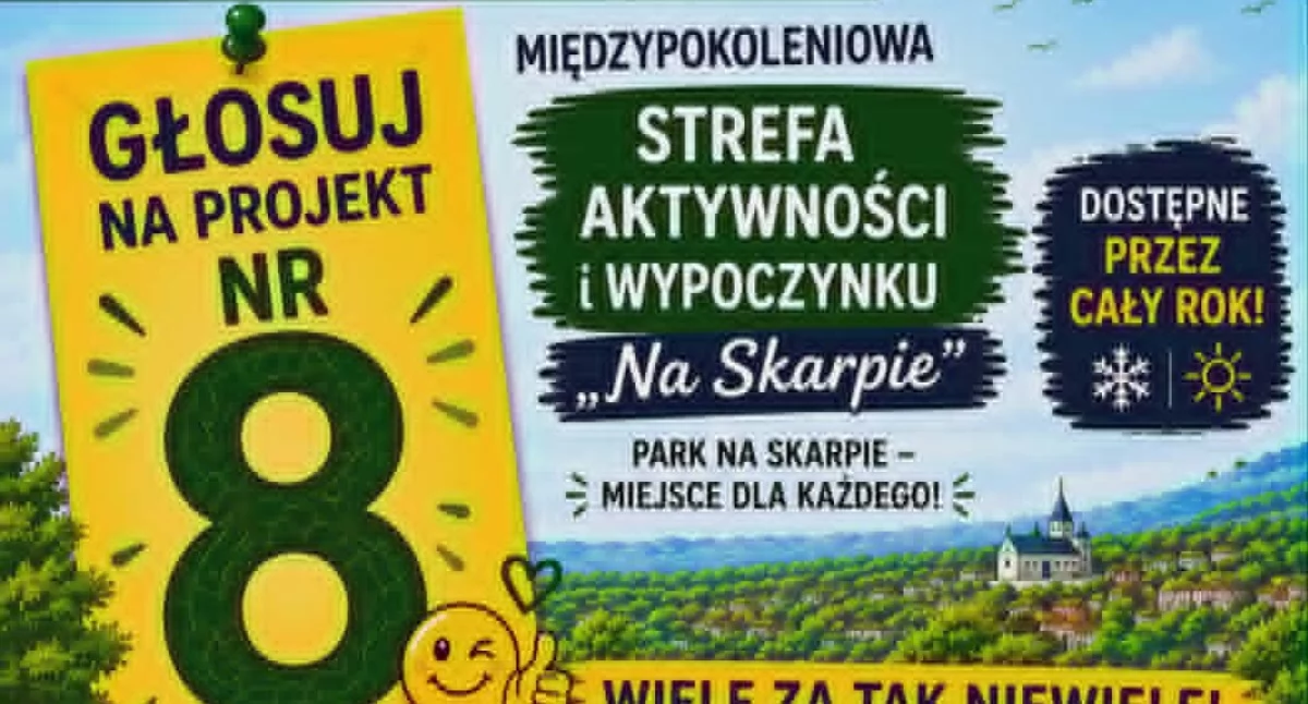 Nowe serce Pułtuska? Park „Na Skarpie” może stać się strefą dla każdego pokolenia! - przedstawiamy kolejny projekt, który może być zrealizowany w ramach Budżetu Obywatelskiego Pułtuska