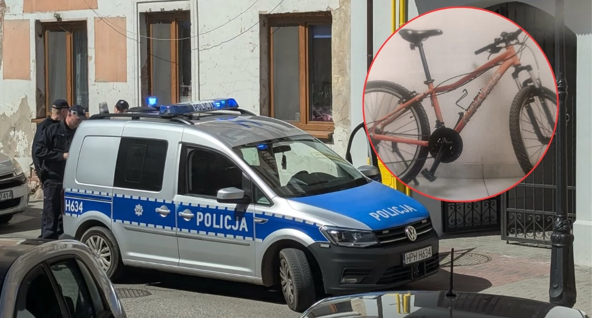 Pijany 35-latek ukradł rower spod pułtuskiej szkoły. Został zatrzymany na Kotlarskiej