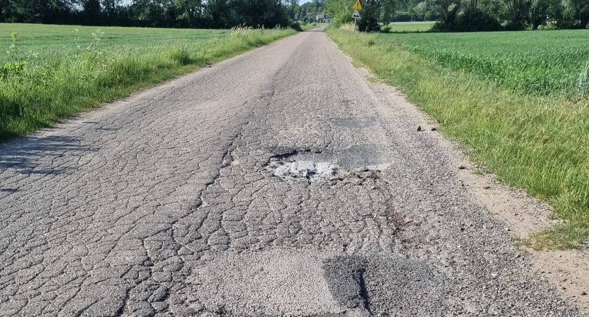 Droga jak górska kolejka. INTERWENCJA