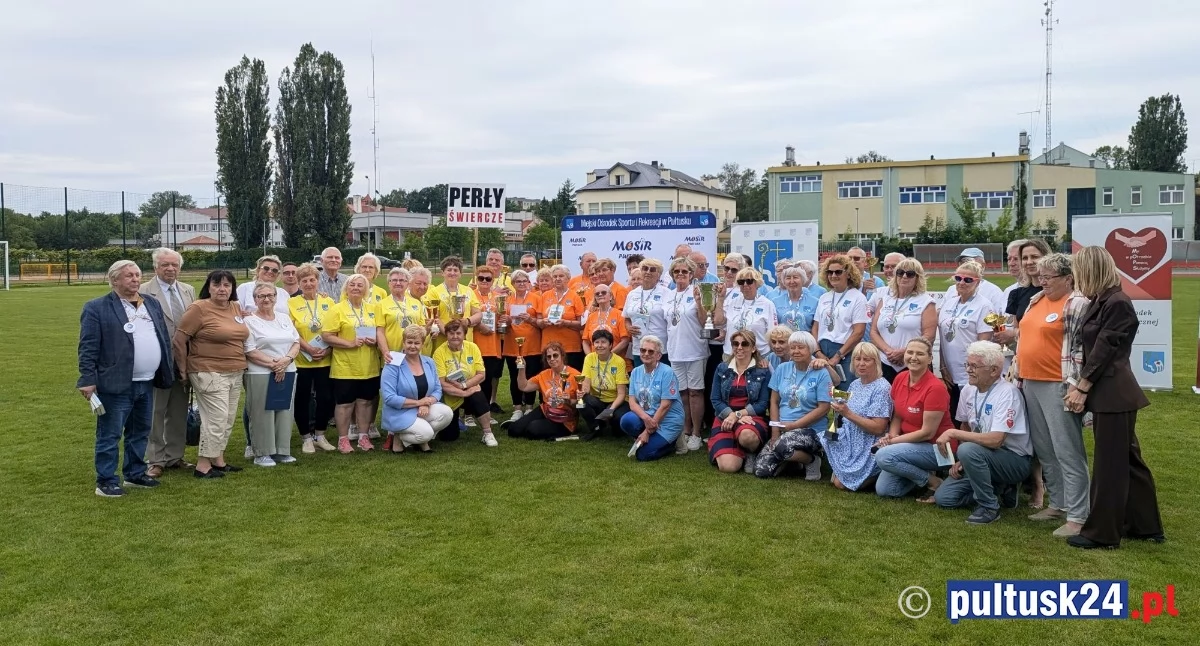 I Pułtuska Olimpiada Seniorów – święto sportu, wielkich emocji i świetnej zabawy