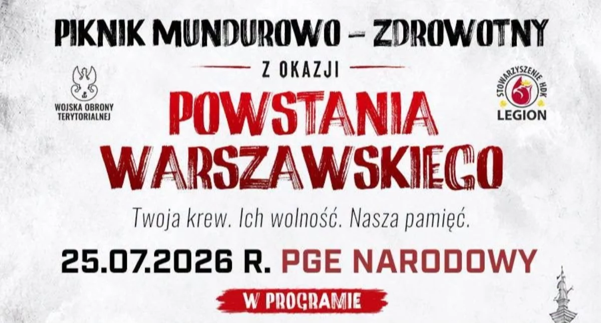  Trwa Ogólnopolska Kampania Honorowego Krwiodawstwa z okazji Powstania Warszawskiego