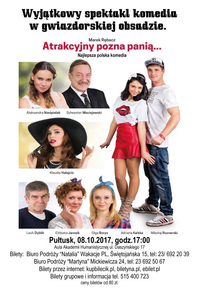 „Atrakcyjny pozna panią...” - spektakl teatralny