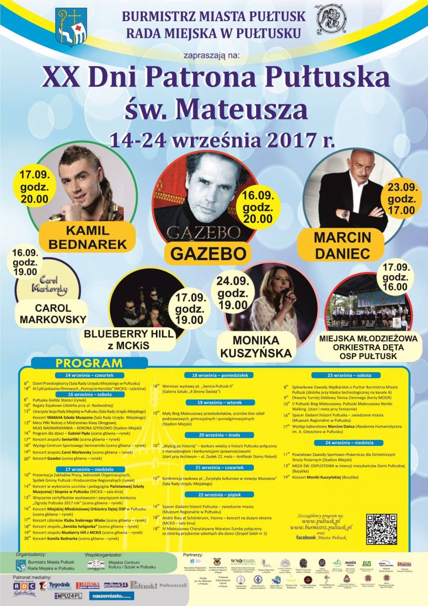 XX Dni Patrona Pułtuska św. Mateusza