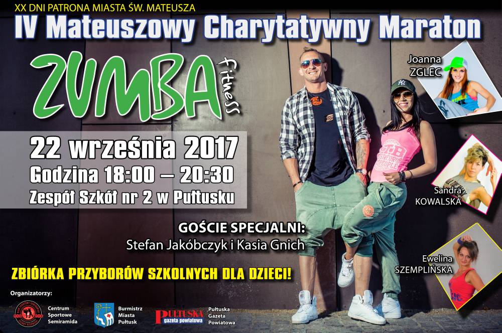 IV Mateuszowy Charytatywny Maraton Zumba Fitness