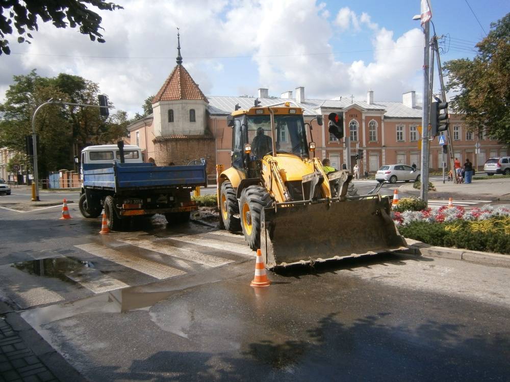 Awaria sieci wodociągowej