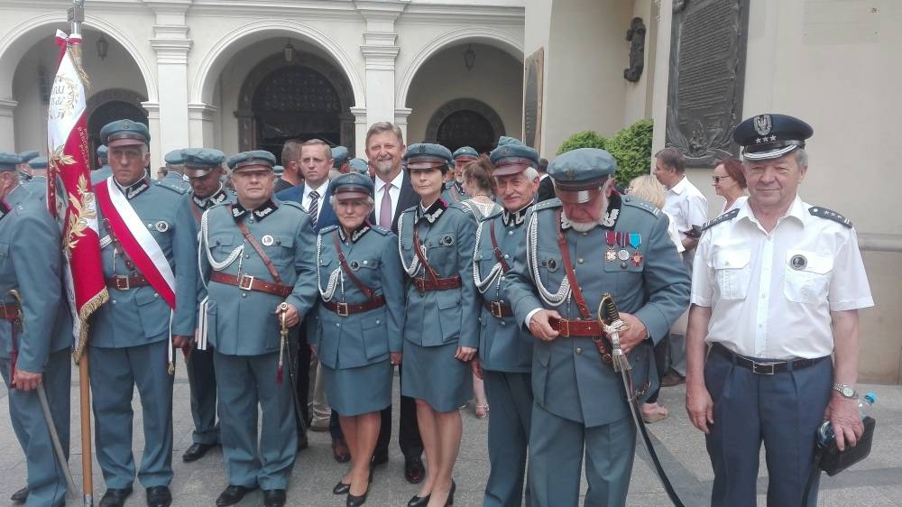 Piłsudczycy z Pułtuska przed obliczem Czarnej Madonny