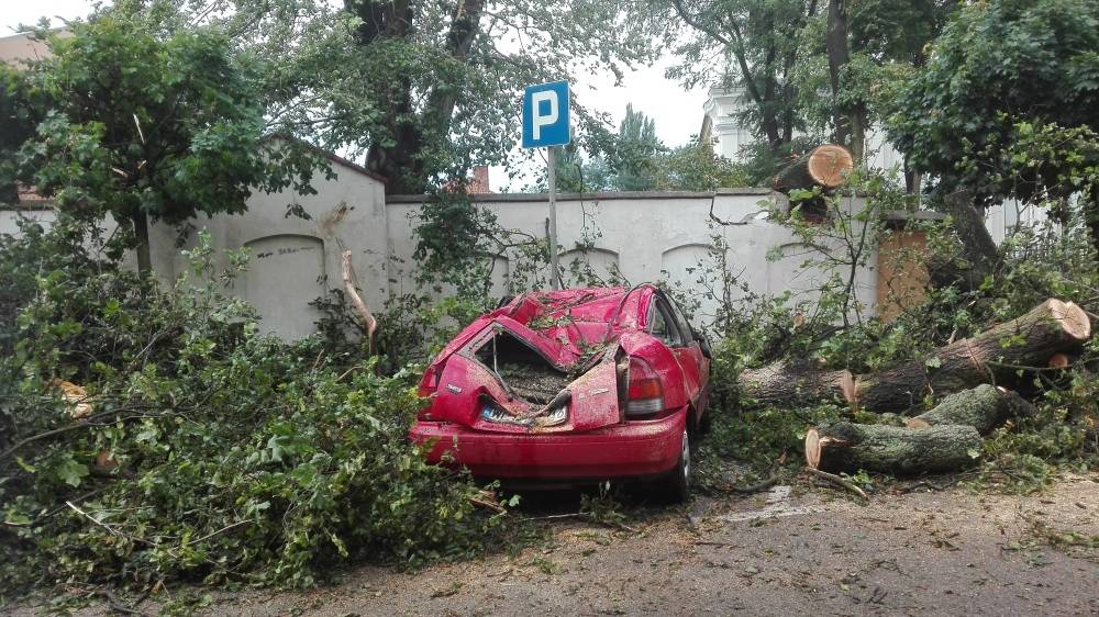 Pułtusk po nawałnicy
