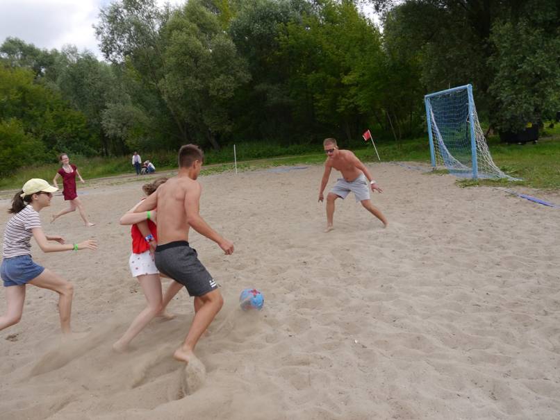 Turniej plażowej piłki nożnej