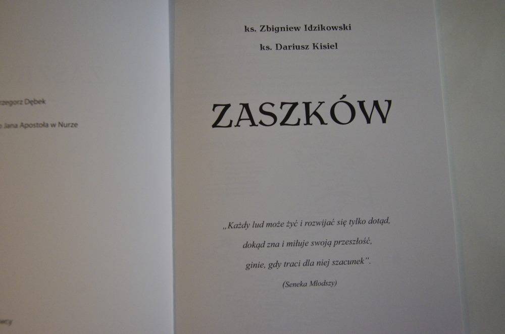 „Zaszków” - jedna z najstarszych miejscowości Mazowsza