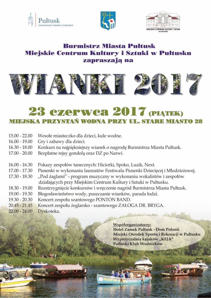 Wianki 2017 - zaproszenie