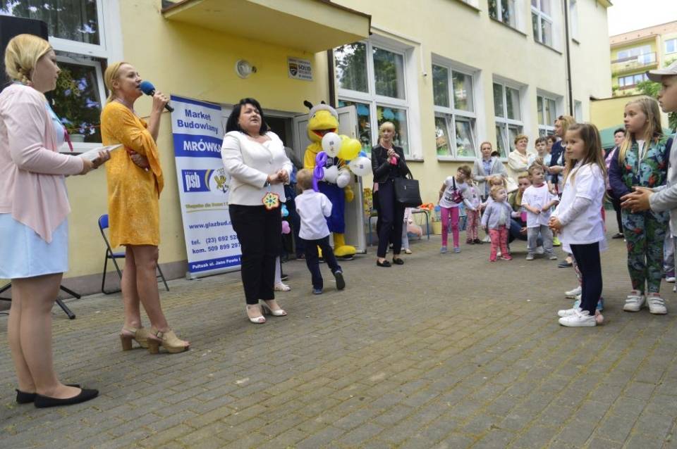 Rodzinny piknik w miejskiej Piątce
