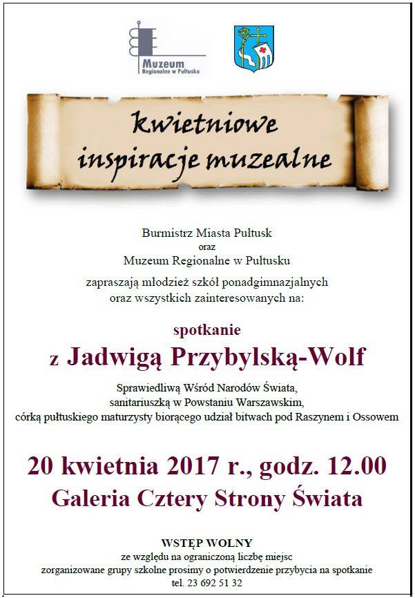 Kwietniowe inspiracje muzealne