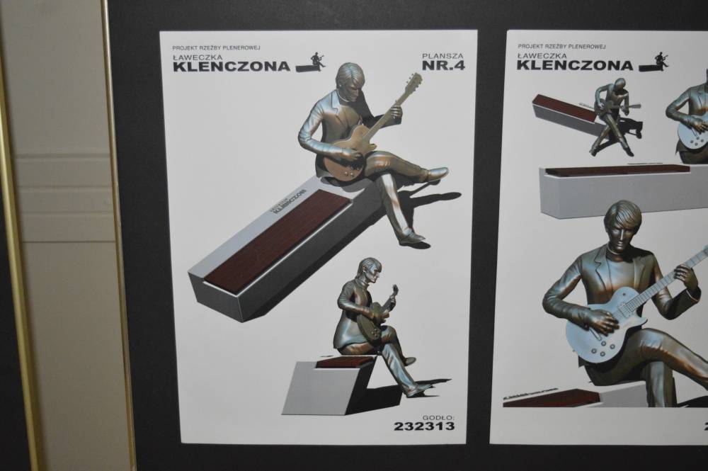 Konkurs na rzeźbę „Ławeczka Klenczona” rozstrzygnięty