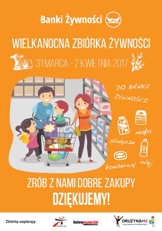 Wielkanocna Zbiórka Żywności w Intermarché w Pułtusku