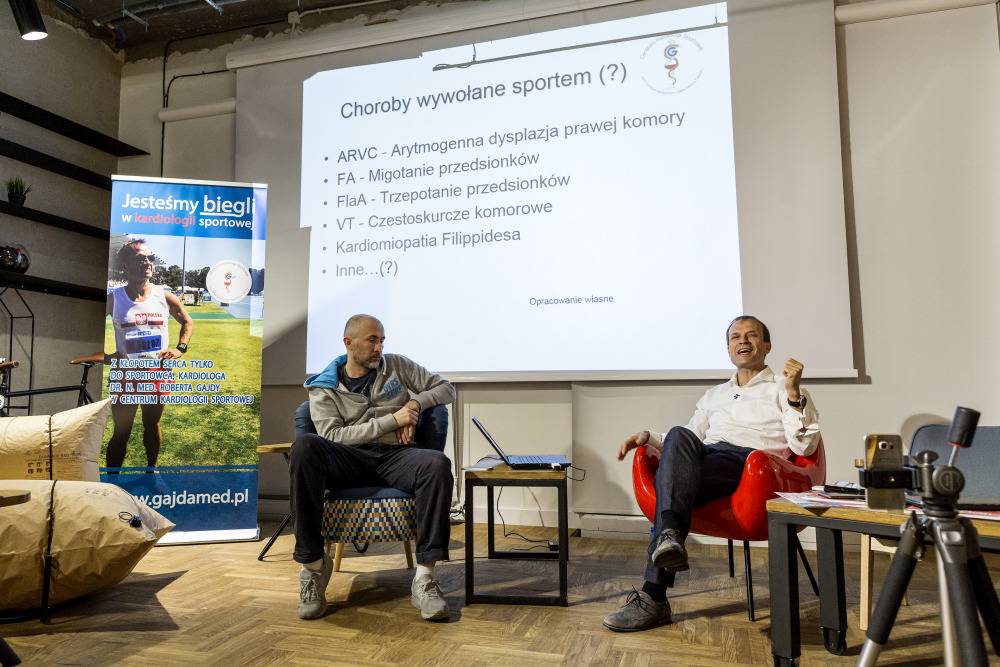 Robert Gajda w Adidas Running Warsaw