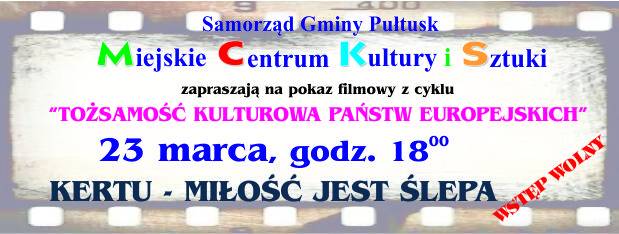 Tożsamość kulturowa państw europejskich - pokaz filmowy