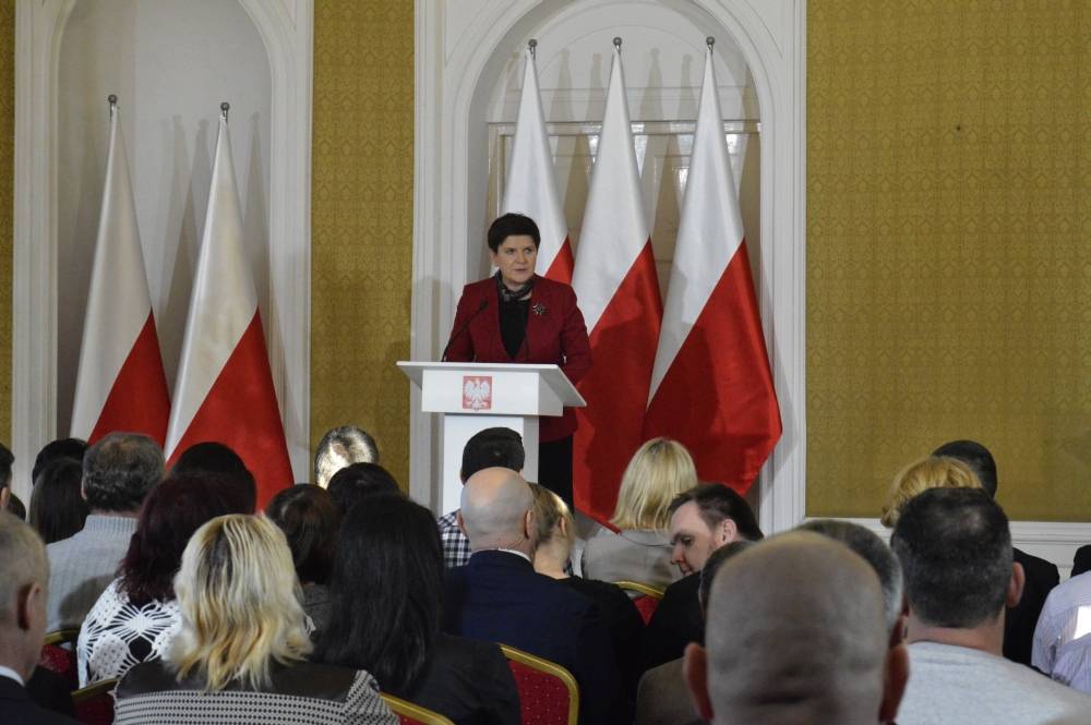 Premier Beata Szydło spotkała się z Repatriantami