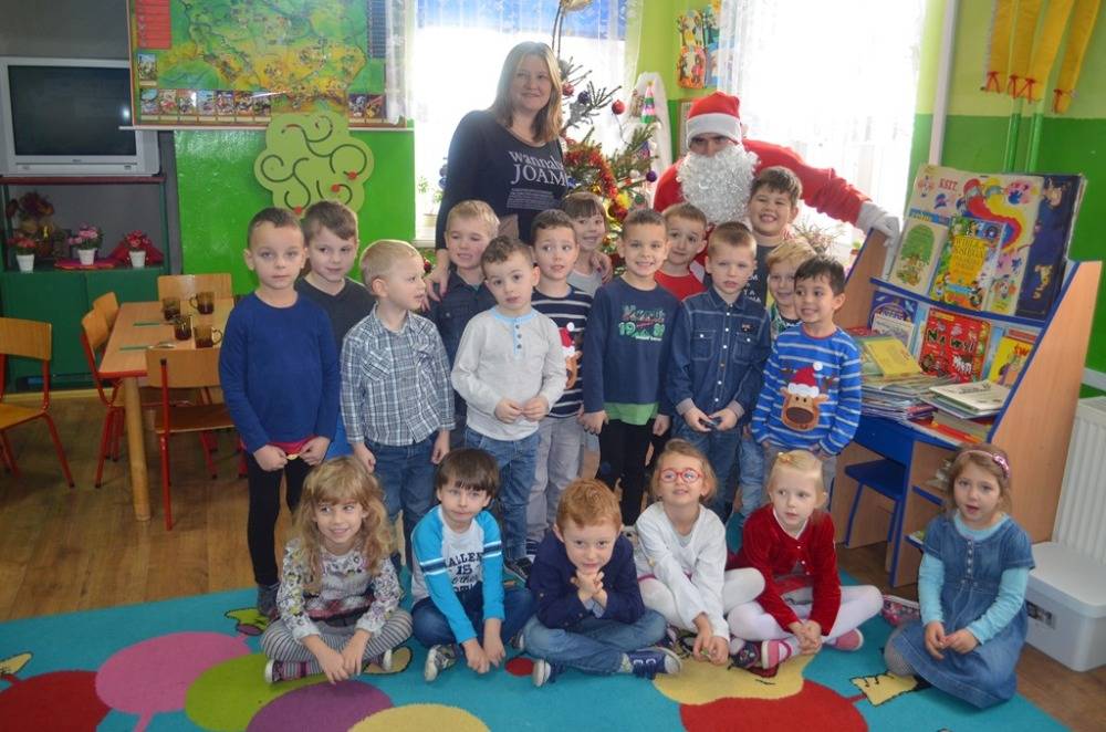 Mikołaj w odwiedzinach u przedszkolaków
