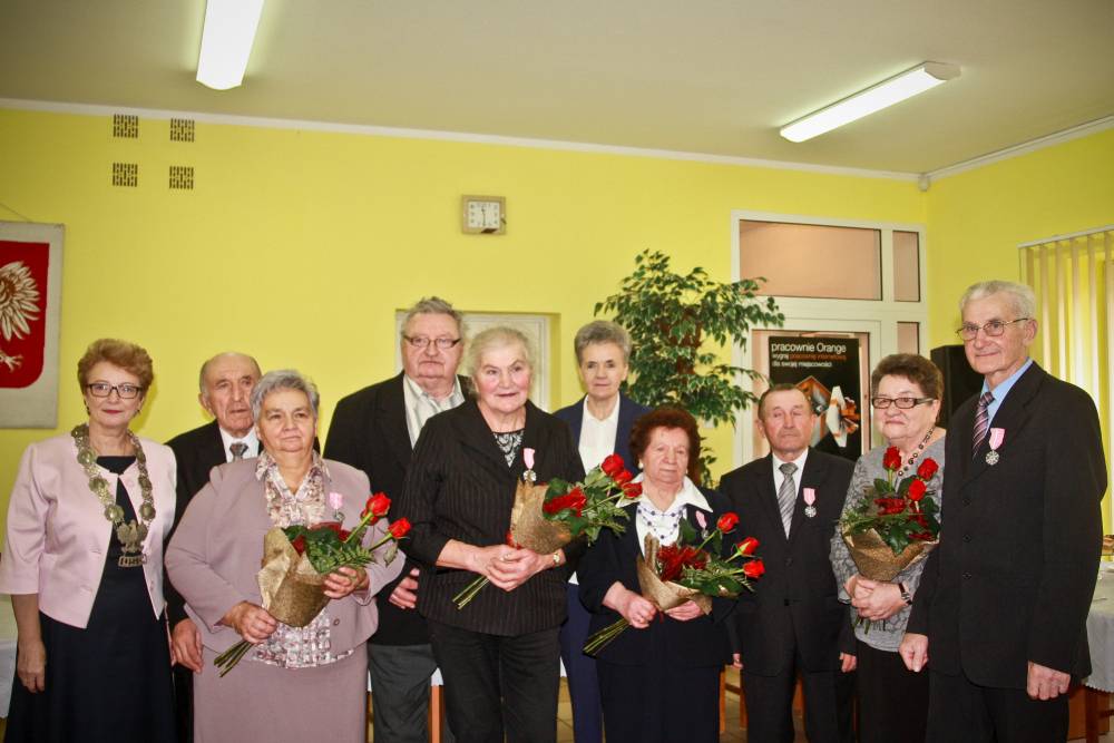Jubileusze małżeńskie w Gzach