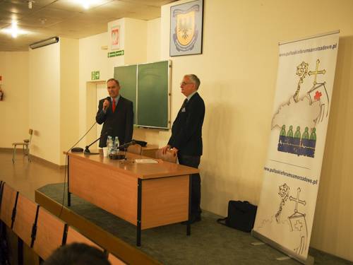 O spotkaniu z profesorem Jackiem Bartyzelem