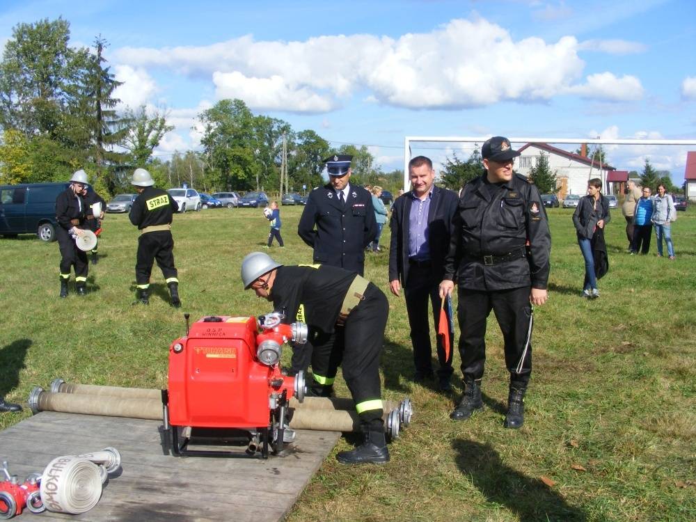 Gminne zawody strażaków