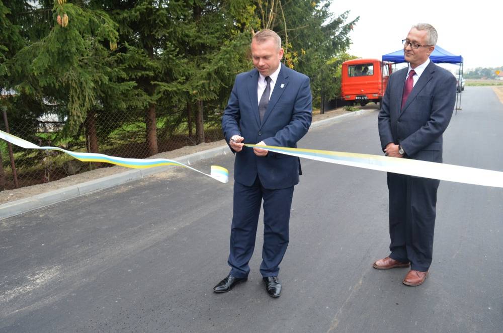 Mogą już jeździć nową drogą
