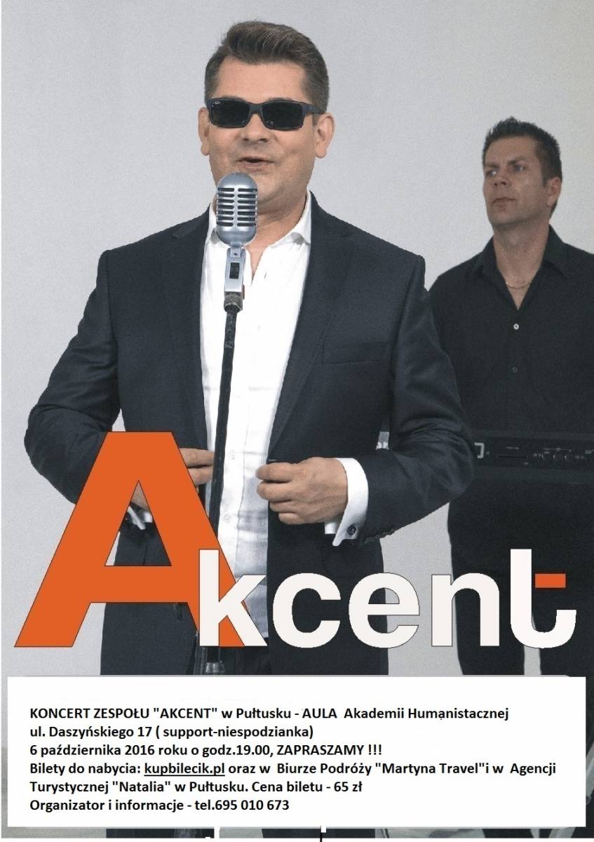 Koncert Zespołu Akcent
