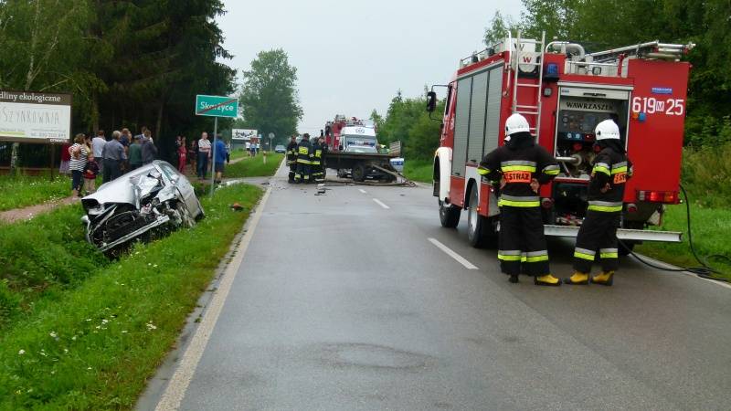 Wypadek w Golądkowie