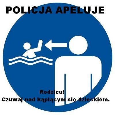 Rodzicu! Czuwaj nad kąpiącym się dzieckiem!