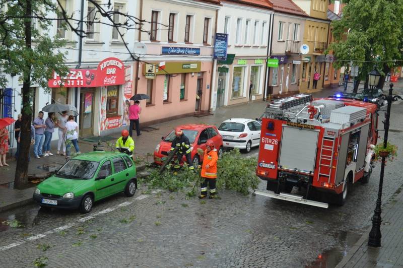 Nawałnica przeszła przez Pułtusk