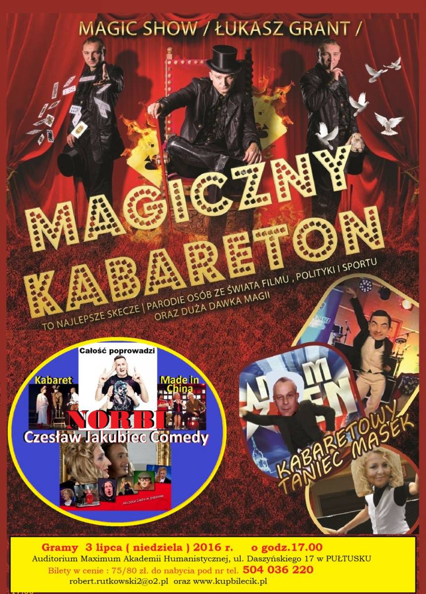 Magiczny Kabareton w Pułtusku
