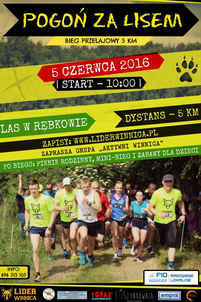 „Pogoń za Lisem” już 5 czerwca!