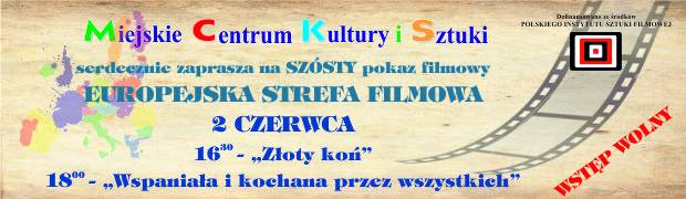 Zaproszenie na 6 pokaz filmowy