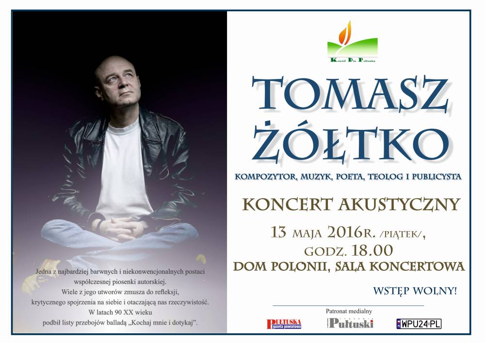 Kościół dla Pułtuska zaprasza na koncert