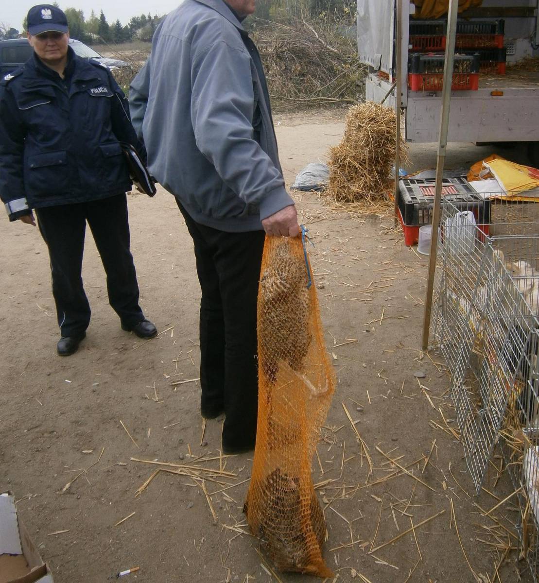 Niedzielne kontrole targowiska