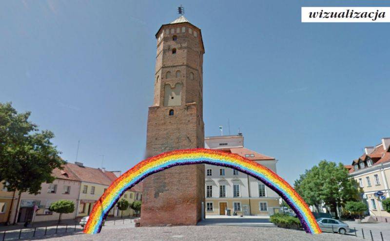 Przed Ratuszem stanie tęcza!