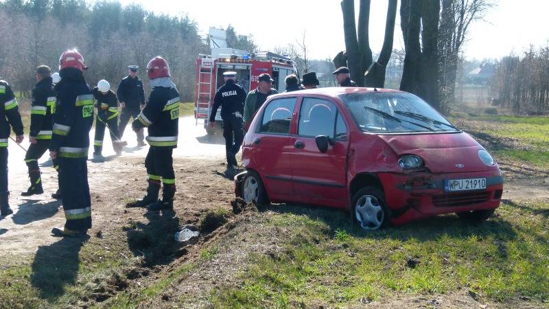 Wypadek w Skoroszach