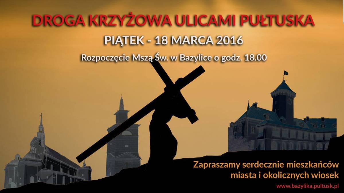Droga krzyżowa ulicami miasta