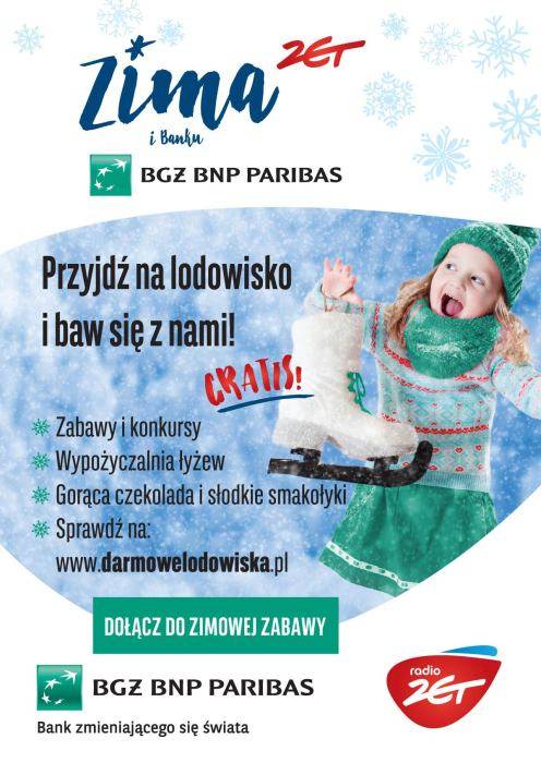 Zima na łyżwach w Pułtusku