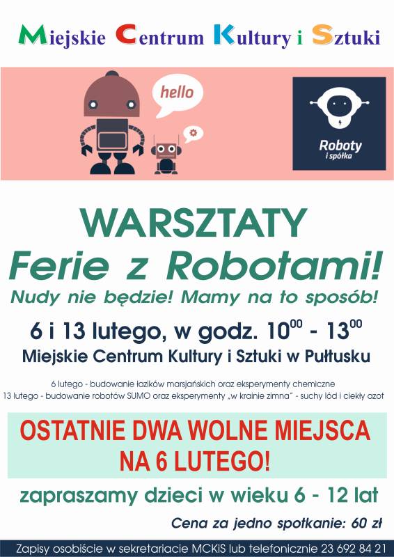 Ferie z robotami