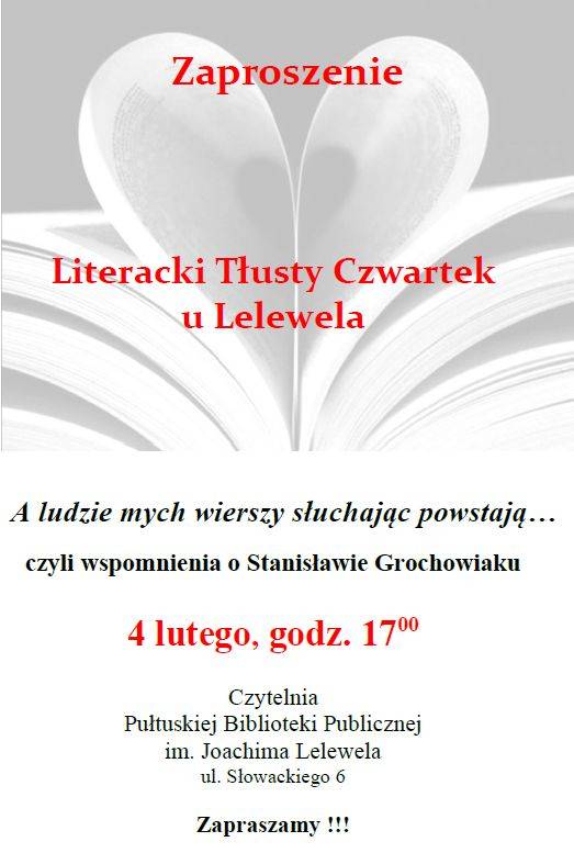 Literacki Tłusty Czwartek w Lelewelu
