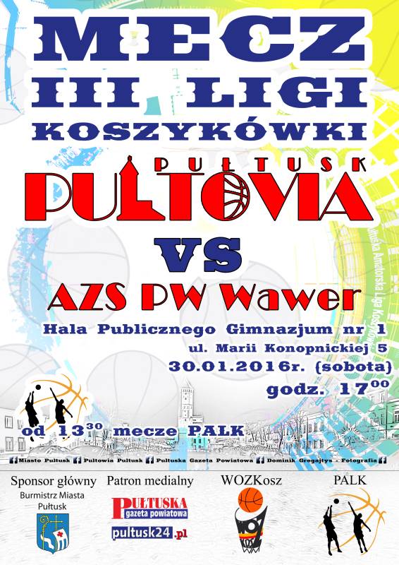 Pultovia Pułtusk – AZS PW Wawer