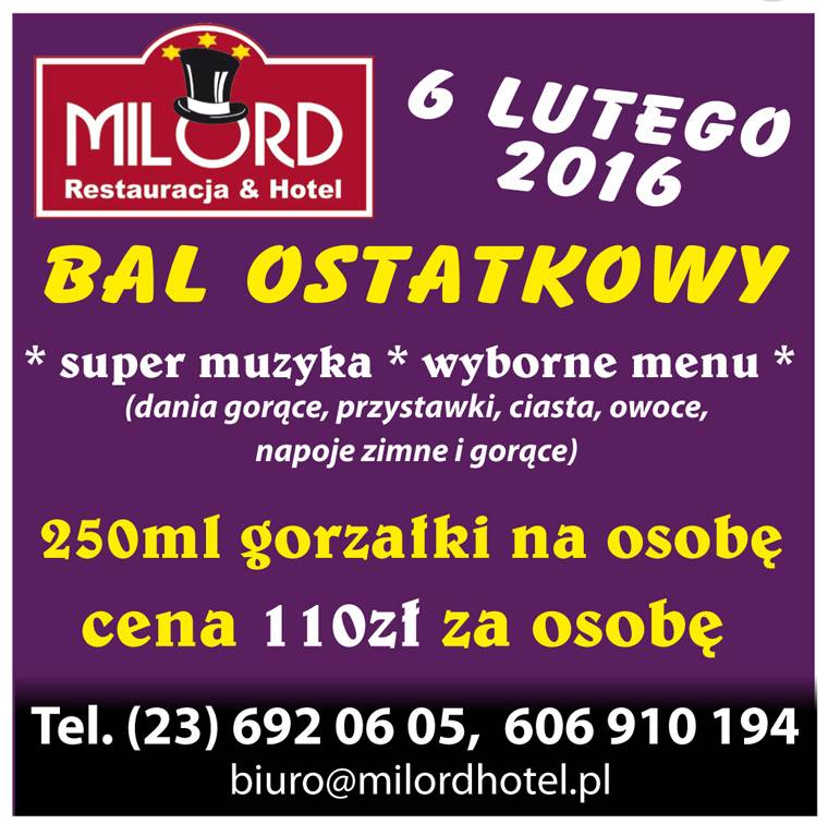 MILORD ostatki