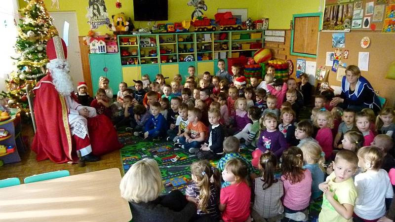 Mikołaj odwiedził przedszkolaków w Winnicy