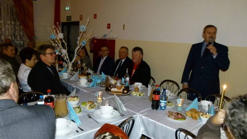 Andrzejkowy wieczór w Dzierżeninie