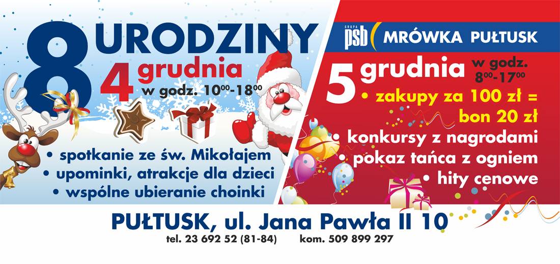 8 urodziny Mrówki