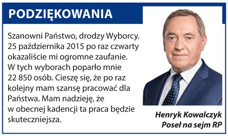 Podziękowania