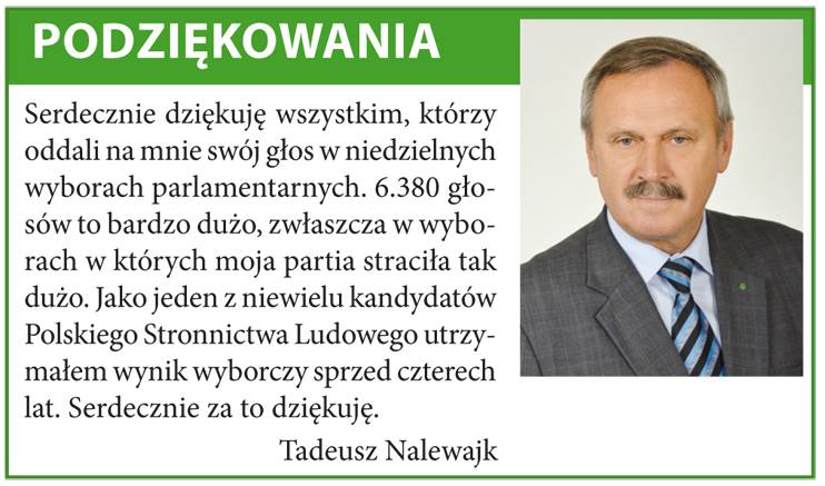 Podziękowania