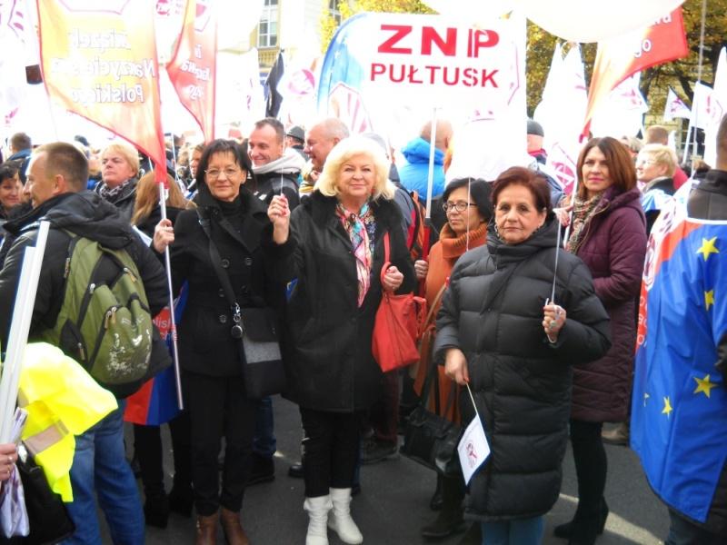 Wspólny protest związkowców